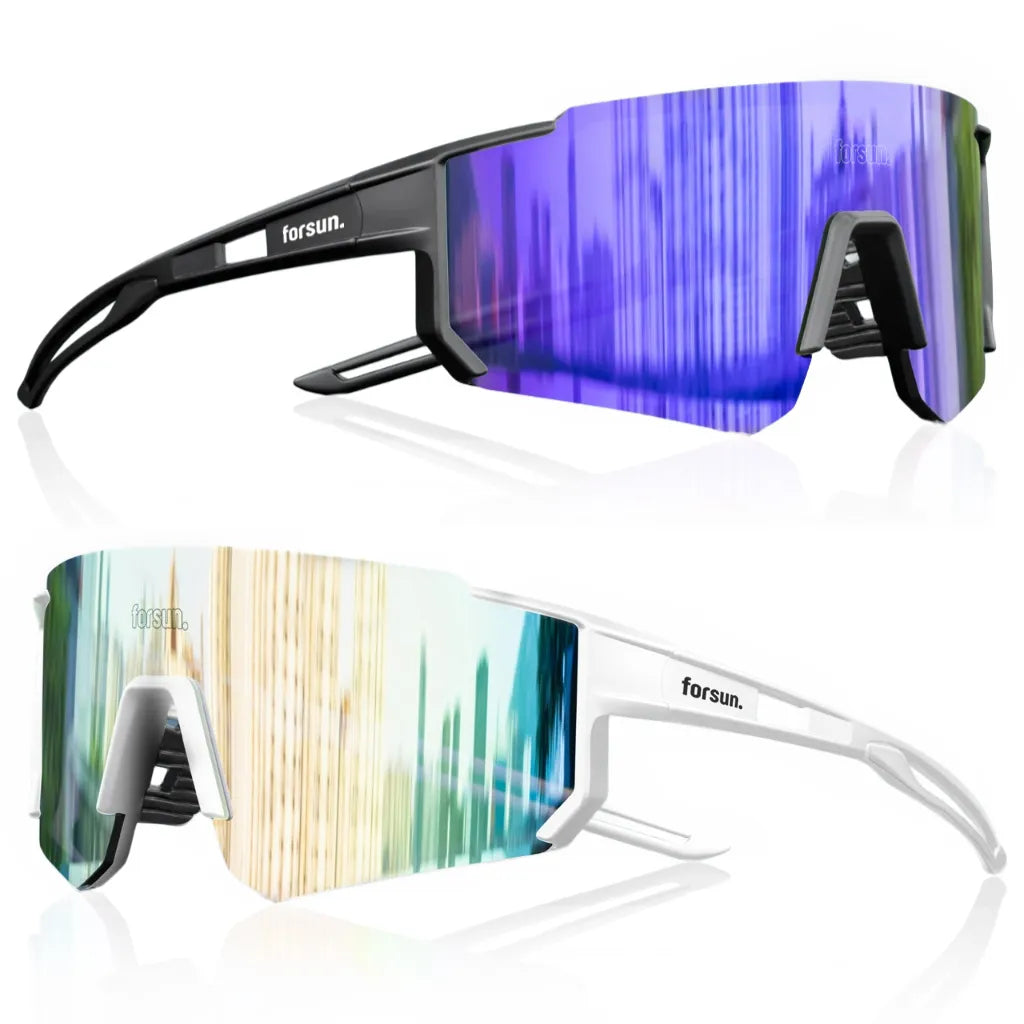 Performance Pro Bundle - Sports Sunglasses for Running Cycling and Beach Tennis