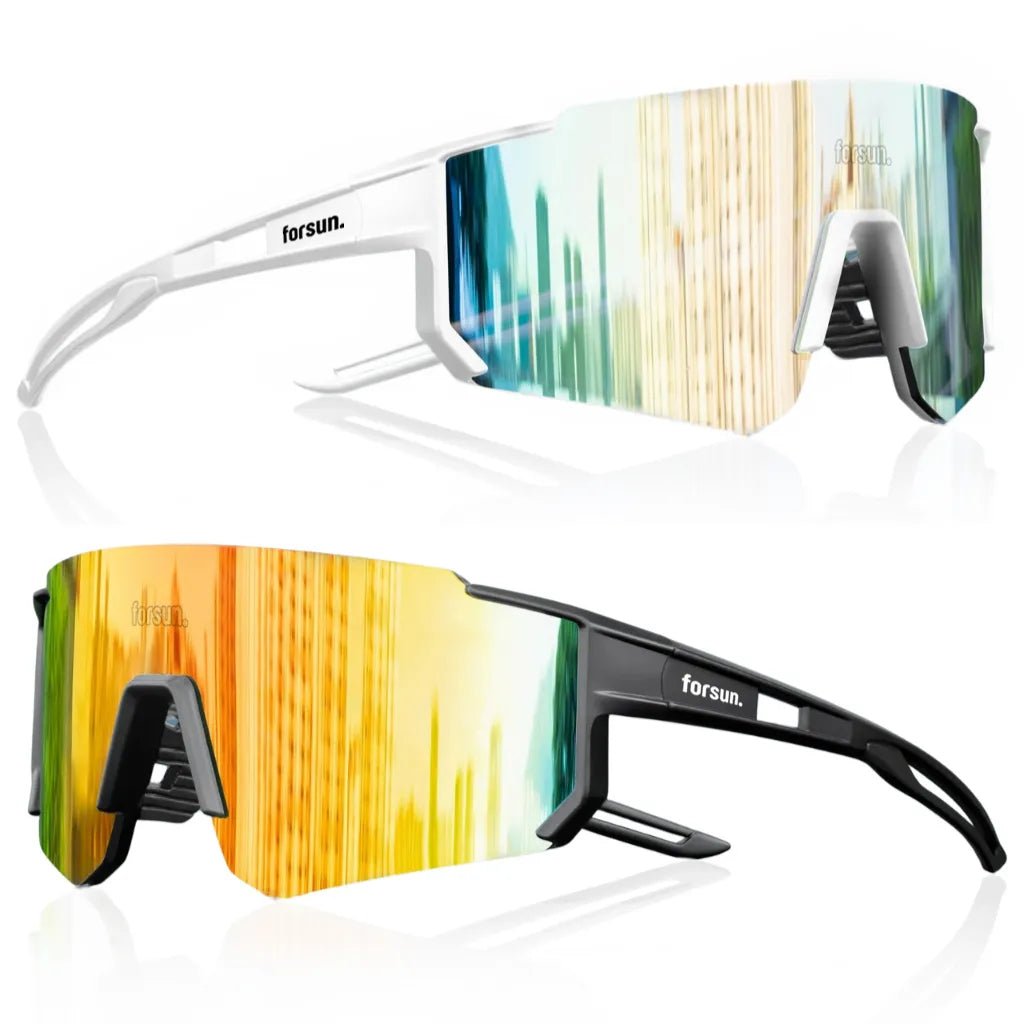 Performance Pro Bundle - Sports Sunglasses for Running Cycling and Beach Tennis