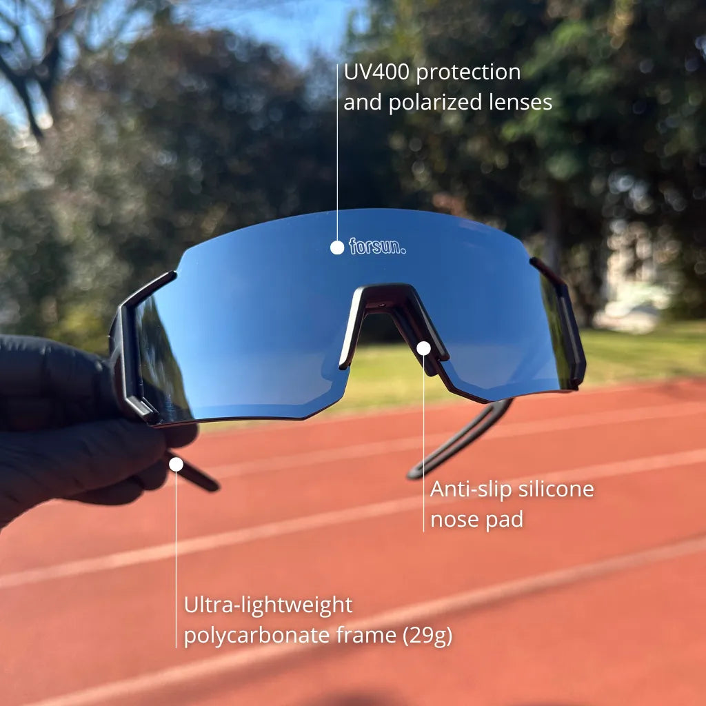 Performance Pro - Sports Sunglasses for Running Cycling and Beach Tennis