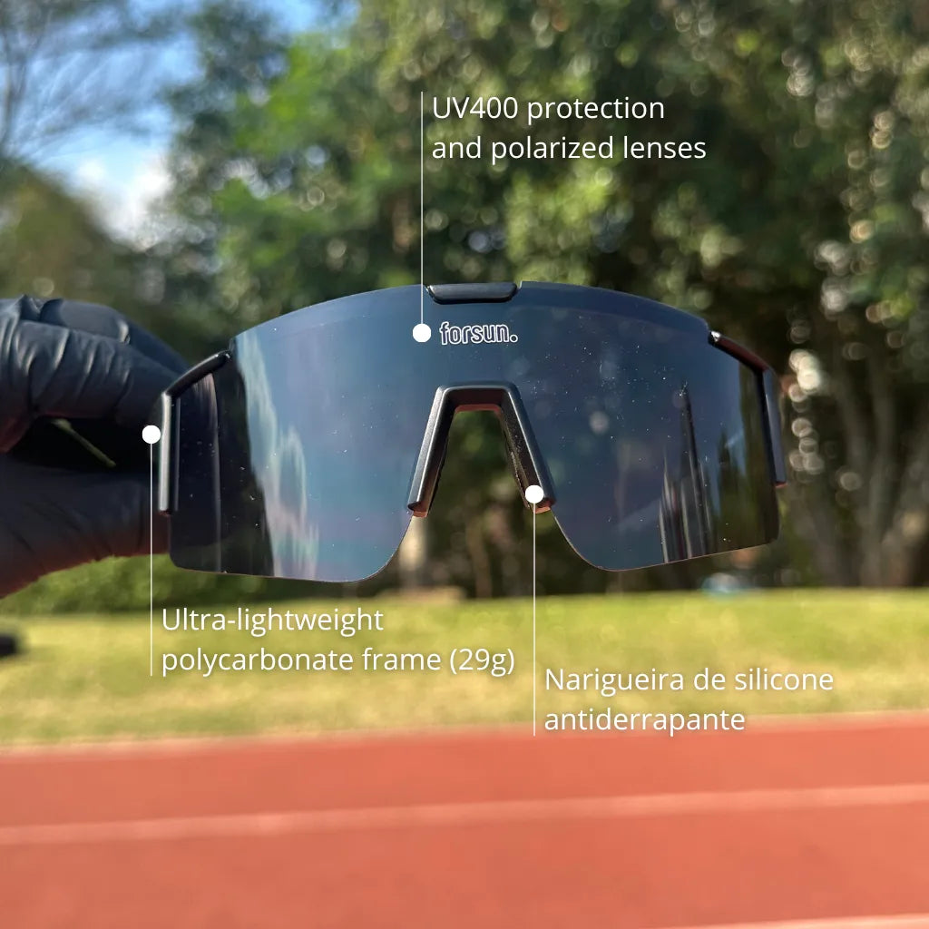 Impulse - Sports Sunglasses for Running Cycling and Beach Tennis