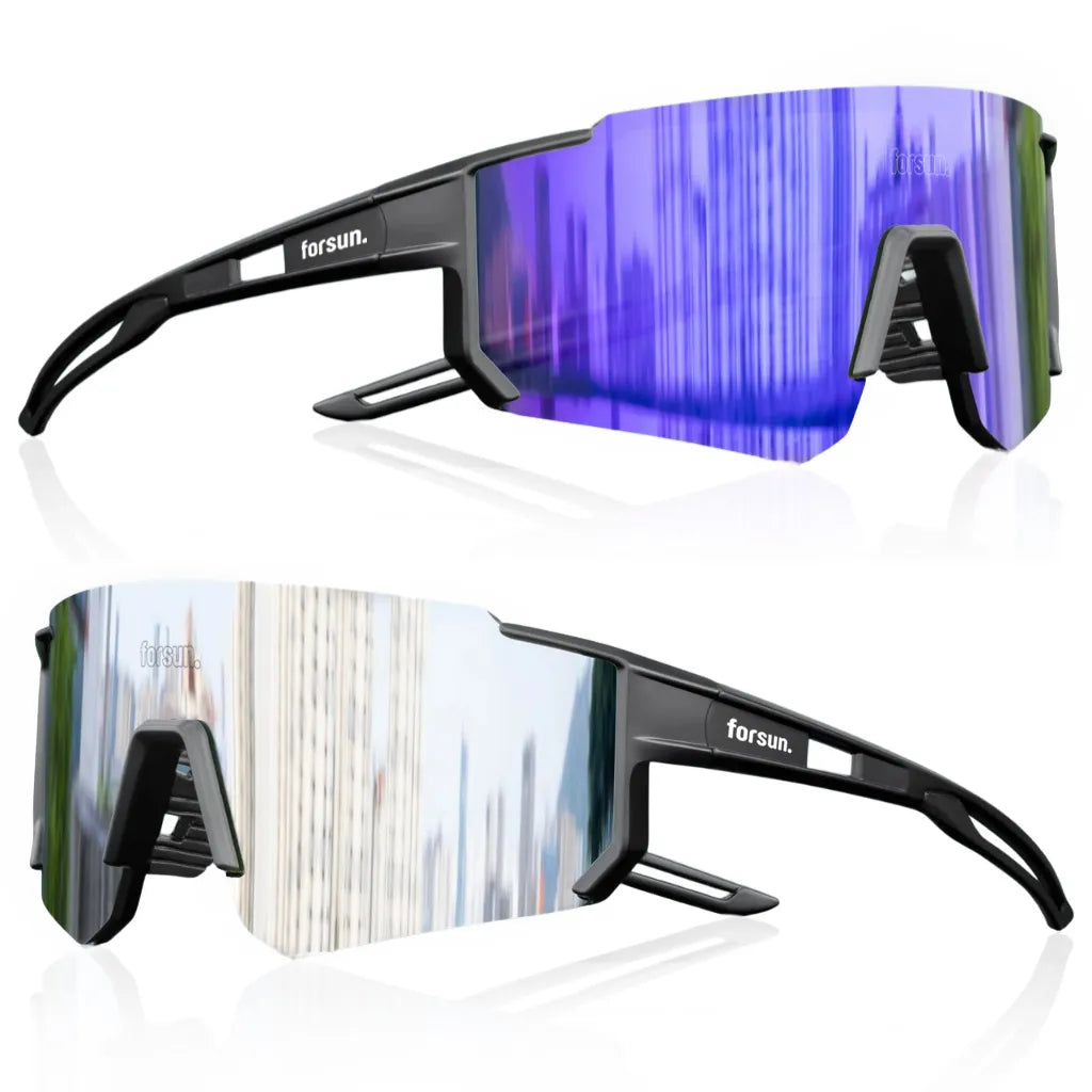 Performance Pro Bundle - Sports Sunglasses for Running Cycling and Beach Tennis