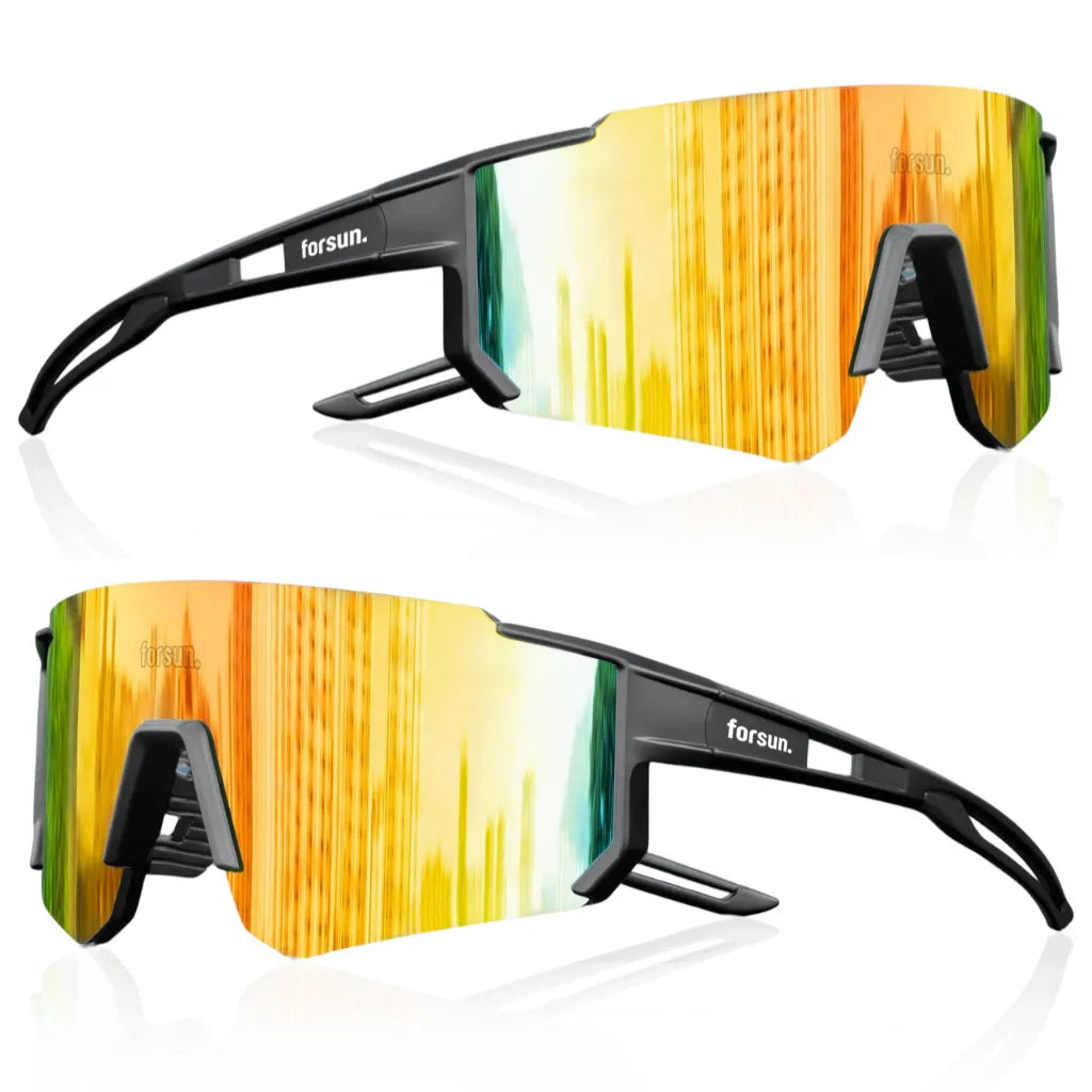 Performance Pro Bundle - Sports Sunglasses for Running Cycling and Beach Tennis