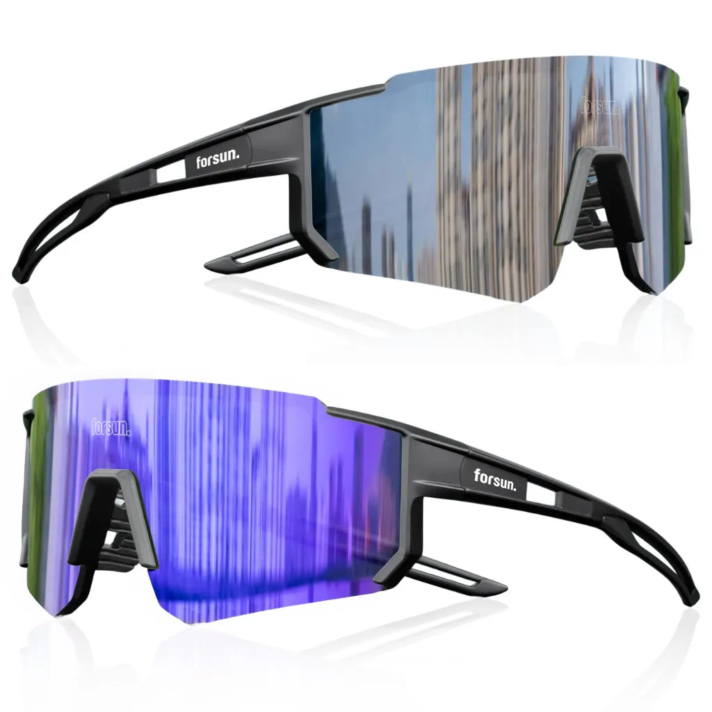 Performance Pro Bundle - Sports Sunglasses for Running Cycling and Beach Tennis