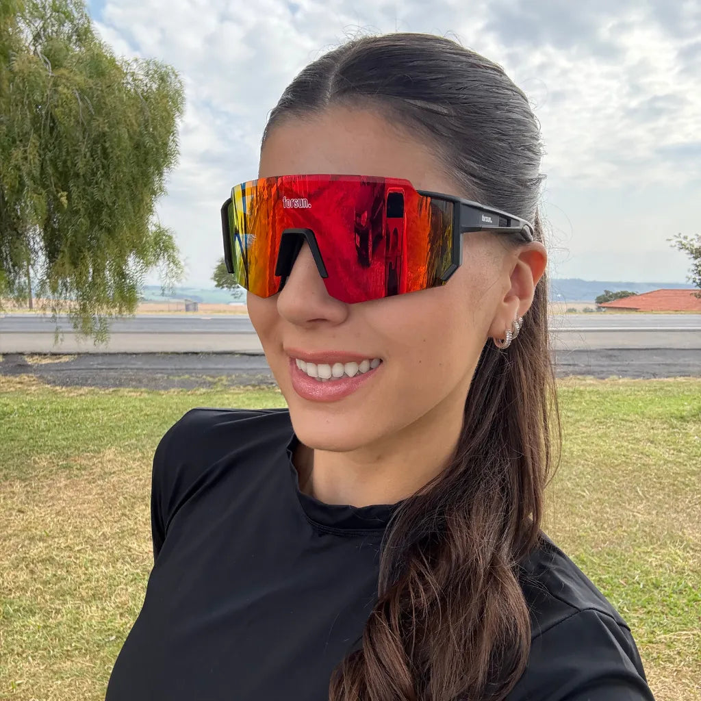 Performance Pro - Sports Sunglasses for Running Cycling and Beach Tennis